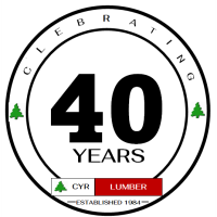 2024 40th Anniversary Ribbon Cutting at Cyr Lumber