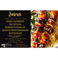 2024 Ribbon Cutting at Beiruti Mediterranean Restaurant