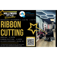 2024 Ribbon Cutting at Hollywood Style Barbershop