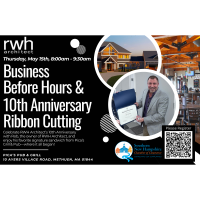 2025 Ribbon Cutting & Business Before Hours 10th Anniversary RWH Architect