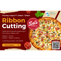 2025 Ribbon Cutting at Sal's Pizza