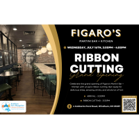 2025 Ribbon Cutting at Figaro Martini Bar & Kitchen