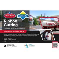 2025 Ribbon Cutting with Palmer Gas & Oil New Bulk Plant & Celebrate National Propane Day