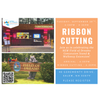 2025 Ribbon Cutting: Field of Dreams Concession Stand and Walkway Extension