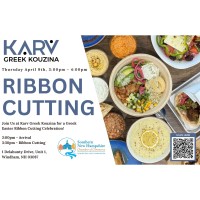 2026 Ribbon Cutting at Karv Greek Kouzina