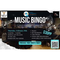 2026 Music Bingo at Saddle Up Saloon