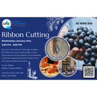 2026 Ribbon Cutting at AV Wine Bar in Tuscan Village