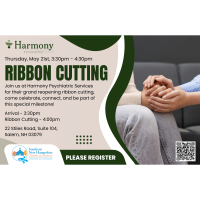 2026 Ribbon Cutting at Harmony Psychiatric Services/Grand Reopening
