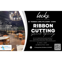 2026 Ribbon Cutting at Becks Public House