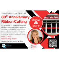 2026 30th Milestone Anniversary Ribbon Cutting with State Farm - Jessica O'Neill