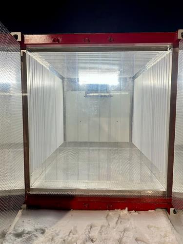 10' Reefer Container Inside