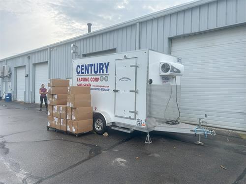 Walk In Freezer Broke Down - Emergency Mobile Refrigerated Trailer To The Rescue