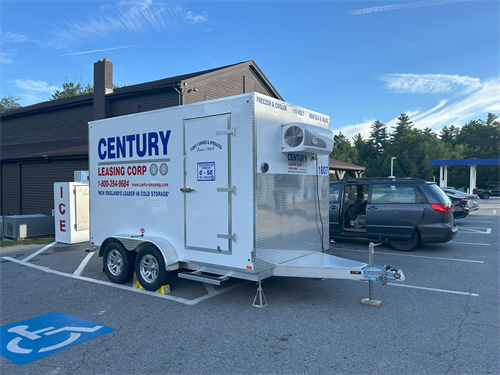 Mobile Refrigerated Trailer at Irving/Dunkin