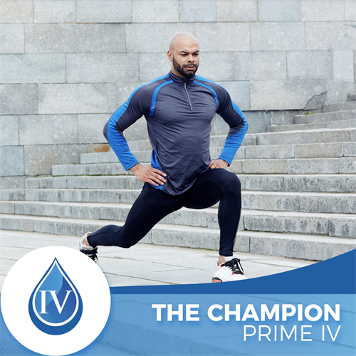The Champion Drip - Before or after workout