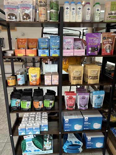 Our cat treats selection: From chewy treats to dehydrated meat. All natural and single ingredients. Supplements available too!  