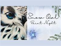 Event of a Member: Hammar's Studio Paint Nite - SNOW OWL