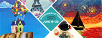 Event of a Member: SUMMER ART CAMP: Week 1 ADVENTURE IS OUT THERE @ Hammar's Studios