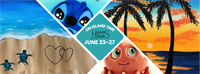 Event of a Member: SUMMER ART CAMP: Week 2 On Island Time @ Hammar's Studios