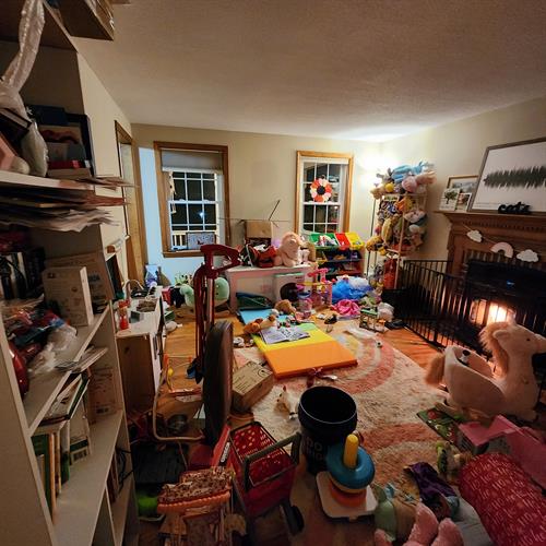 Playroom before