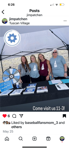 Some of Our Team at Tuscan Village 