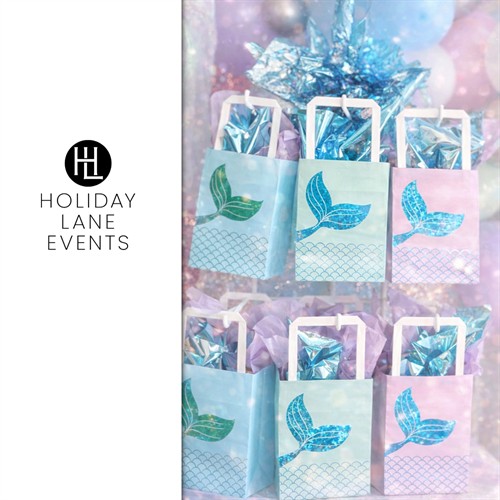 Mermaid Party Treat Bag Display | Holiday Lane Events