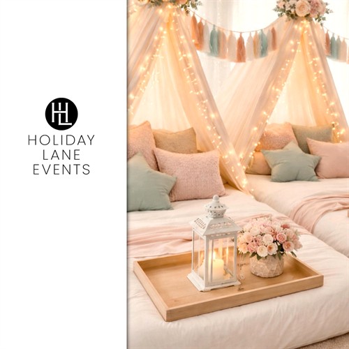 Boho Sleepover Glamping Party | Holiday Lane Events