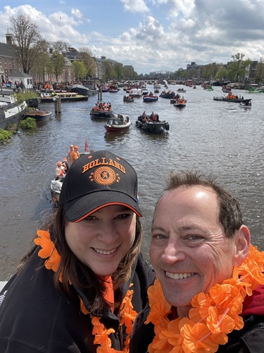 Kings Day in Amsterdam