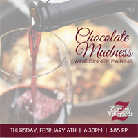 Event of a Member: Zorvino Vineyards Chocolate Madness Dinner Pairing