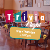 Event of a Member: Zorvino Vineyards Trivia Night