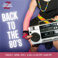 Event of a Member: Zorvino Vineyards Back to the 80's