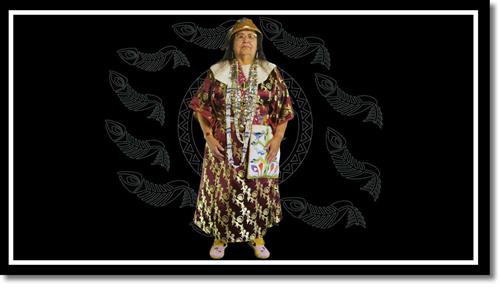 This is a still image of Confederated Tribes of Grand Ronde Chairwoman Cheryle Kennedy, from our film "Oregon's First Peoples."