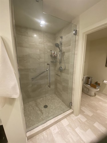 Glass shower