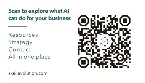Scan the code to see how AI describes your business