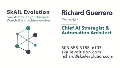 Richard Guerrero, Founder and Chief AI Strategist at SkAiL Evolution