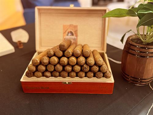 Hand Rolled Cigars for a 50th Birthday Celebration 