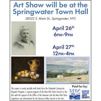 Art Show at the Springwater TownHall