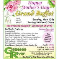 Mother's Day Grand Buffet at the Genesee River & Reception Center