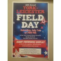 York Leicester Field Day and Fireworks