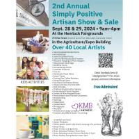 Second Annual Simply Positive Arts and Crafts Show and Sale