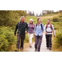 A guided hike in the Nunda region
