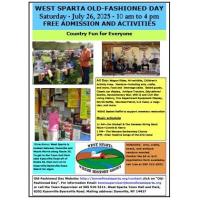 West Sparta Old Fashioned Day