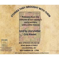 The Stories They Brought With Them at Big Springs Museum