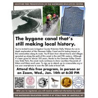 Historian Holly Watston talks about the Genesee Valley Canal.