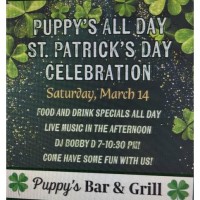Puppy's Bar and Grill St. Patrick's Day Celebration (early)