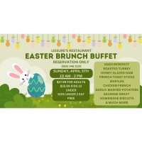 Leisure's Easter Brunch Buffet