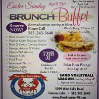 Easter Brunch at Beachcomber