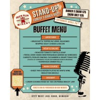 Stand Up Comedy and Dinner Buffet at Deer Run Winery