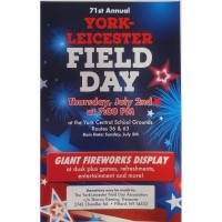 York Field Day with fireworks
