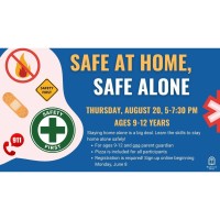 Learn to stay home alone safely
