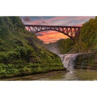 Dinner under a railroad: